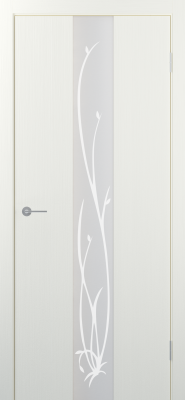 Межкомнатные двери ST13 ДО зеркало матовое с рис.