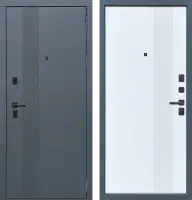 Входные двери M12 ФЛ-33 Velluto Oscure AG 710 - ФЛ-33 Velluto Bianco AG 700