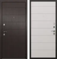 Входные двери H2 HOME ECO PP E-135 Венге - Е-135 Белый ларче