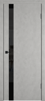 Межкомнатные двери Urban 1 SV Lacobel черный лак Antic loft