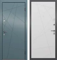 Входные двери X5 PP САМУРАЙ X6-26 Верде - X6-26 Бьянко