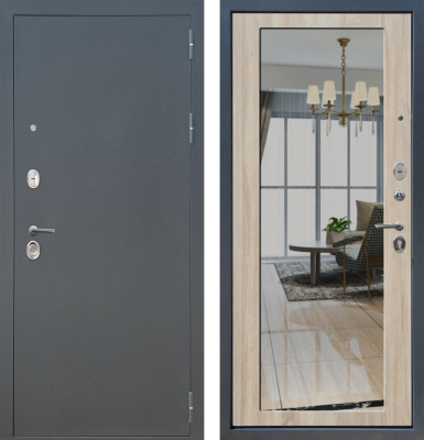 M5 Зеркало Дуб Сонома светлый