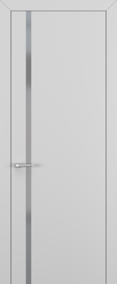 Межкомнатные двери Квалитет К1 Matelac Silver Grey Матовый серый