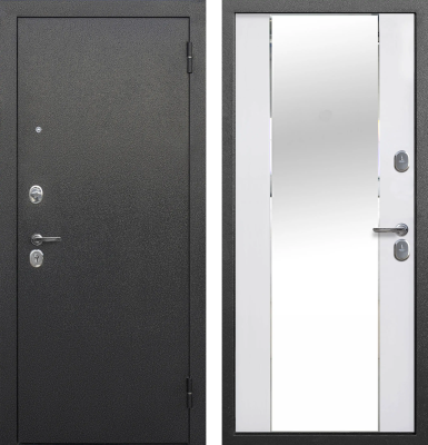 Тайга 7 см Зеркало Серебро