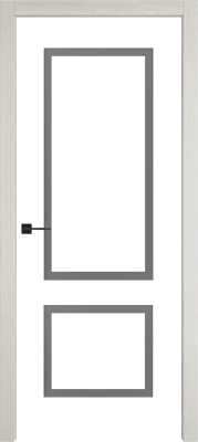 Межкомнатные двери Elegant 2 ДО Fly Dark cloud