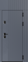 Входные двери Армада 3К90 TOR ЮР-35 RAL 9011 - ЮР-35 RAL 9010