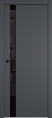 Межкомнатные двери Urban 1 SV Lacobel черный лак Onyx