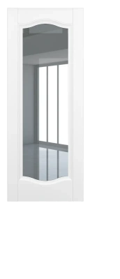 Межкомнатные двери Неаполь ДО Baguette B2.2 стекло прозрачное