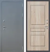 Входные двери M20 ТЕРМО ФЛ Букле графит - ФЛТ-2 Дуб Сонома светлый