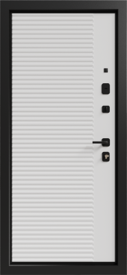 Входные двери Авалон 3К90 ЮР-34 Бетон тёмный - ЮР-34 RAL 9003