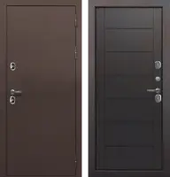 Входные двери ISOTERMA Медный антик Тёмный кипарис
