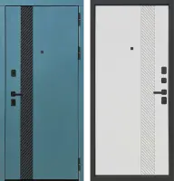 Входные двери M15 ФЛ-35 Velluto Verde - ФЛ-35 Velluto Ferro