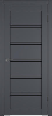 Межкомнатные двери E28 ДО black gloss Onyx
