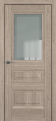 Межкомнатная дверь Ампир ДО Baguette B2 Сатинато с рамкой