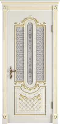 Межкомнатная дверь Александрия ДО 3D Art Cloud