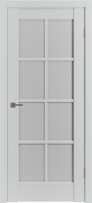 Межкомнатные двери ER1 ДО white cloud Steel