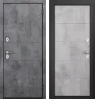 Входные двери F3 FAMILY ECO PP E-194 Бетон тёмный - Е-194 Бетон серый