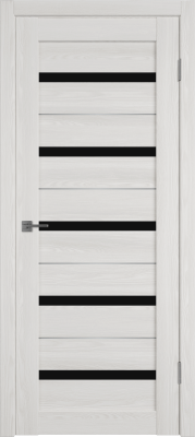 Межкомнатные двери Atum Pro AL7 Black Gloss black gloss Bianco Р