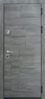 Входные двери Бруно ЮР11 Дуб шале графит - ЮР12 Дуб шале снежный