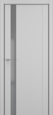 Межкомнатные двери S26N ДО серый мат.