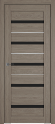 Межкомнатные двери Atum Pro AL7 Black Gloss black gloss Brun oak