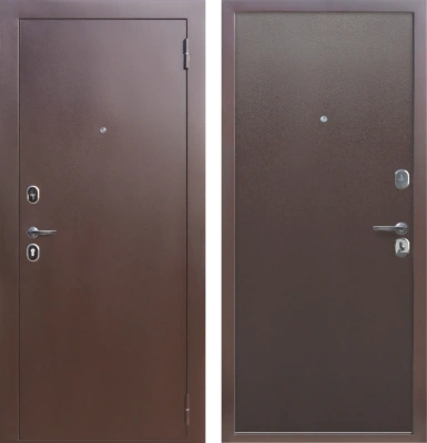 Входные двери Гарда мет/мет Медный антик Медный антик