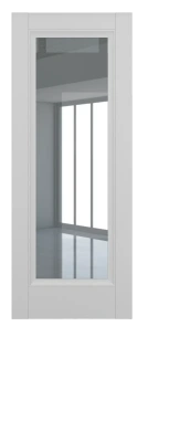 Межкомнатные двери Неаполь ДО Baguette B2 стекло прозрачное