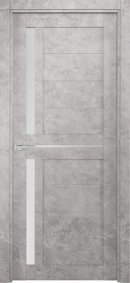 Межкомнатные двери Квадро 11 ПО Сатинато