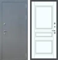 Входные двери M20 ТЕРМО ФЛ Букле графит - ФЛТ-2 Velluto Bianco AG 700