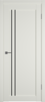 Межкомнатные двери E33 ДО black gloss MidWhite
