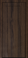 Входные двери Сталлер Comfort 3K ЮП-1 Дуб темный - ЮП-6 Бьянко