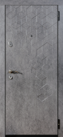 Входные двери Марбург ЮП-8 Верона графит - ЮП-13 Верона бьянко