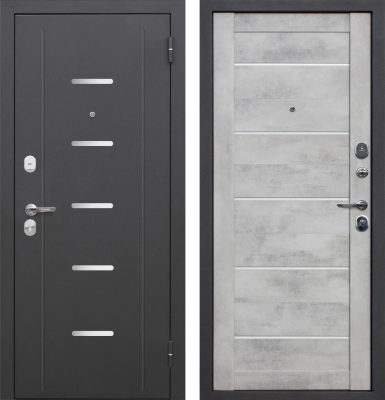 Гарда 10 мм Серебро Бетон снежный