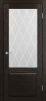Межкомнатные двери ST24 ДО матовое ромб крупный