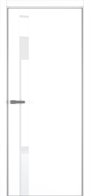 Межкомнатная дверь H2 ДО ART Lite Lacobel White Pure