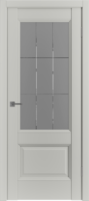 Межкомнатные двери EST2 ДО Dark Crystal Cloud Cross