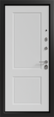 Входные двери Сафира 3К90 ЮР-31 TSBR 9005 - ЮР-32 RAL 9003