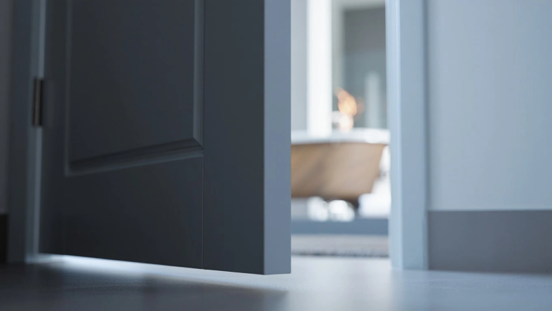 Какую дверь поставить в ванную комнату