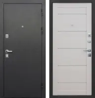 Входные двери Гарда 9 Серебро Царга (не акт) Серебро антик Лиственница беж.