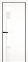 Межкомнатные двери H3 ДО ART Lite Lacobel White Pure Белая эмаль