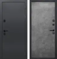Входные двери ISOTERMA Букле Букле графит Бетон лофт грей