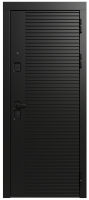 Входные двери Сталлер 3К90 ЮР-34 ZB 999-2 Черный кварц - Без фрезеровки ZB Белый