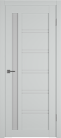 Межкомнатные двери E38 ДО white cloud Steel