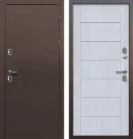 Входные двери ISOTERMA Медный антик Астана милки