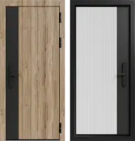 Входные двери Электро NEW ЮР27 Дуб санремо - ЮР-27 ZB 741-2 Дуб Беловежский