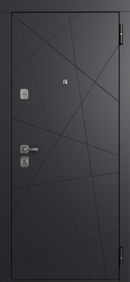 Входные двери TR 4 ЮП-11 Графит - ЮП-11 ZB Белый