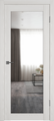 Межкомнатные двери Atum Pro Х32 Reflex | Slate зеркало Bianco Р