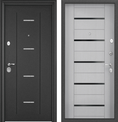 DELTA PRO MP D1 DL-1 Темно-серый букле графит/DC-1B Дуб белый матовый