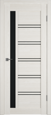 Межкомнатные двери Atum Pro Х38 Black Gloss black gloss Artic Oak