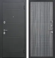 Входные двери Гарда муар 10 мм Черный муар Венге тобакко